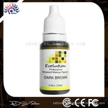 Permanent Micro eyebrow makeup ink ,many colors tattoo Pigment Supply